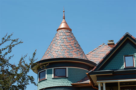 Roofing Available in a Rainbow of Colors