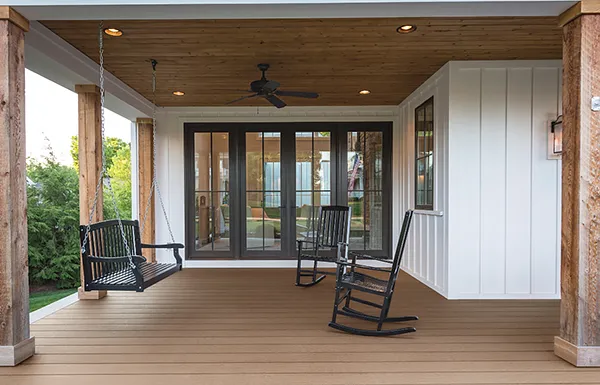 Fiberon Promenade Decking in Sandy Pier