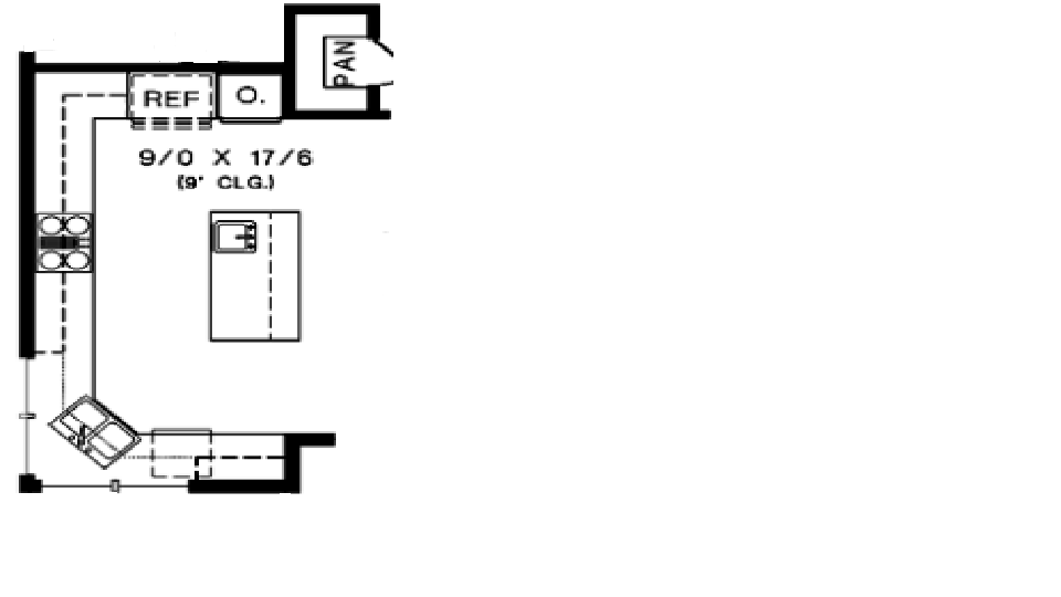 Kitchen: Reading a Floor Plan