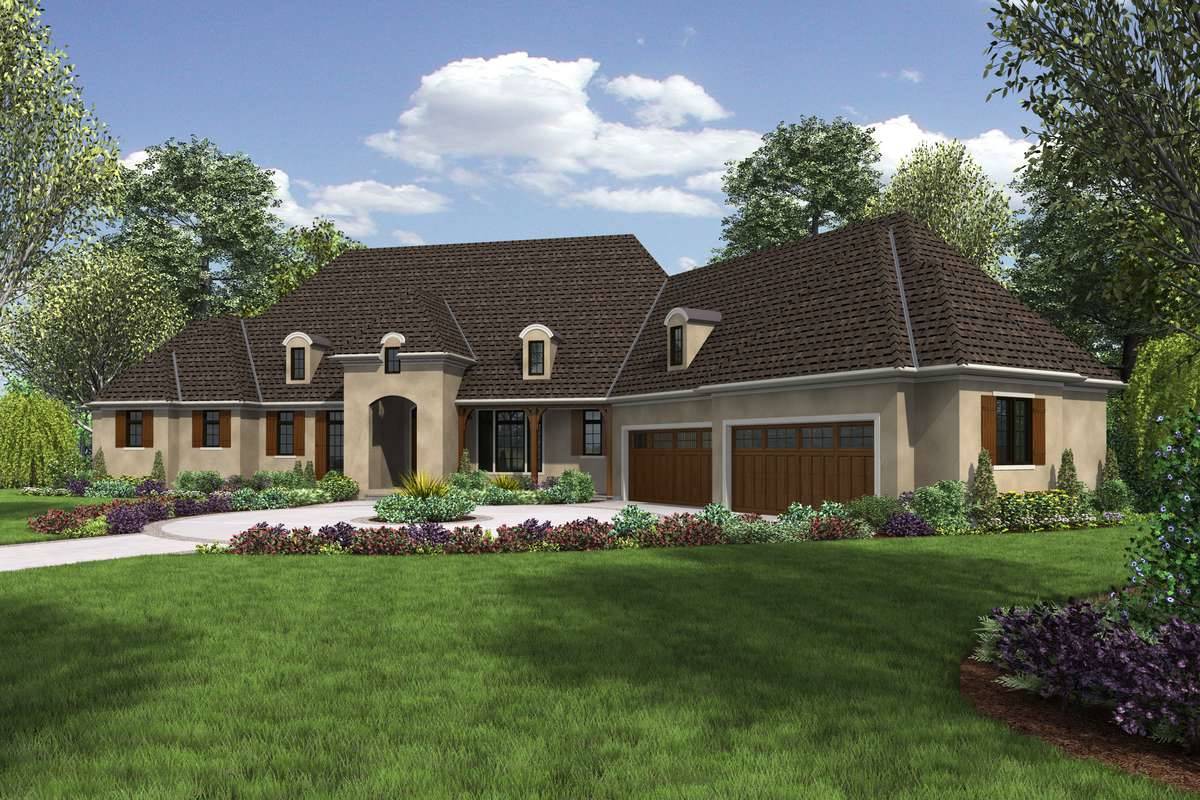 4 Car Garage House Plans