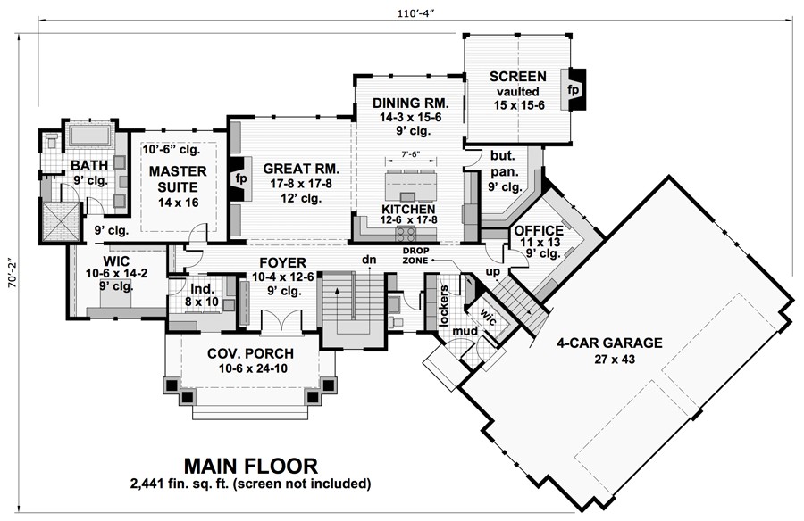 Spacious 4 Car Garage House Plans That WOW DFD House Plans