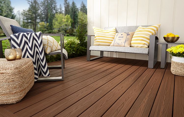 A Rich Wood-Tone Deck Priced Similar to Real Wood