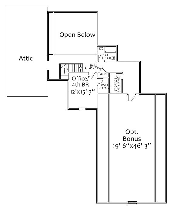 4 Bedrooms and 3.5 Baths - Plan 5534